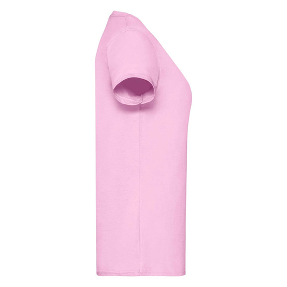 Różowa koszulka Valueweight Fruit of the Loom