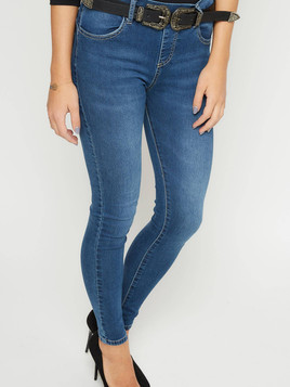 Jegginsy klasyczne niebieskie