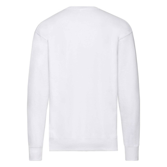 Biała bluza męska Lightweight Set-in-Sweat Sweat Fruit of the Loom