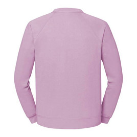 Różowa bluza męska Raglan Sweat Fruit of the Loom 