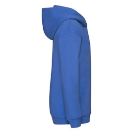 Niebieska bluza dziecięca z kapturem Zip Through Hooded Sweat Fruit of the Loom 