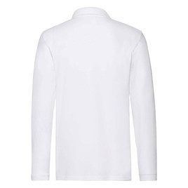 Biała koszulka męska Premium Polo Friut of the Loom