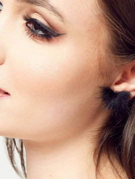 Kolczyki 3-pak kulka, puszek