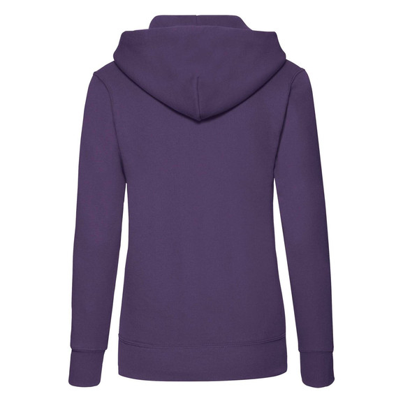Fioletowa bluza z kapturem Hooded Sweat Fruit of the Loom