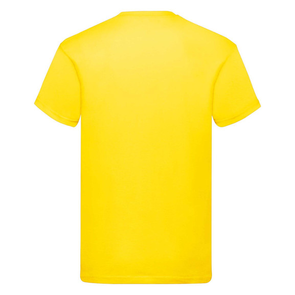 Żółta koszulka męska Original Fruit of the Loom