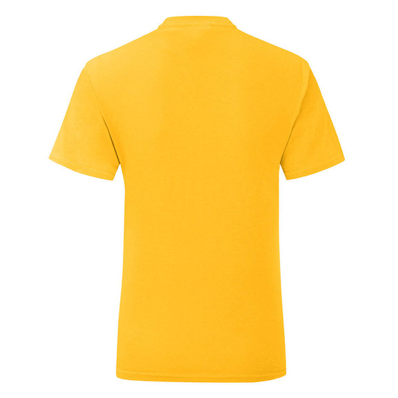 Żółta koszulka dziewczęca Iconic Fruit of the Loom