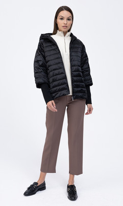 Czarna kurtka zimowa Tiffi Coco