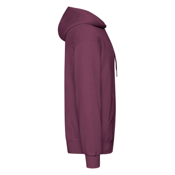 Burgundowa bluza męska Hooded Sweat Fruit of the Loom