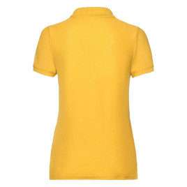 Żółta koszulka damska polo 65/35 Polo Fruit of the Loom