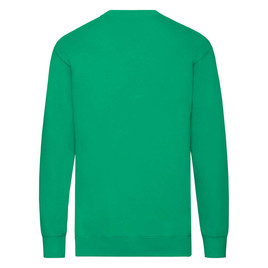 Zielona bluza męska Lightweight Set-in-Sweat Sweat Fruit of the Loom