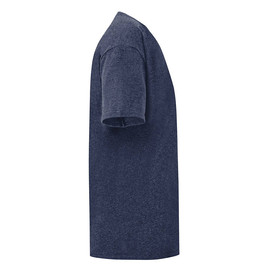 Granatowa koszulka dziecięca z czesanej bawełny Fruit of the Loom