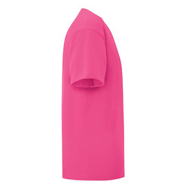 Różowa koszulka dziecięca z czesanej bawełny Fruit of the Loom 