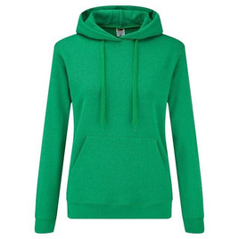 Zielona bluza z kapturem Hooded Sweat Fruit of the Loom