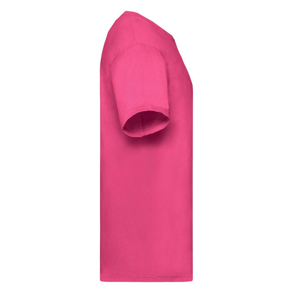 Różowa koszulka męska Valueweight Fruit of the Loom