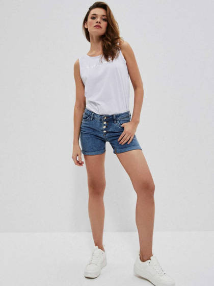 Niebieskie szorty jeansowe Moodo