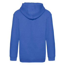 Niebieska bluza dziecięca Hooded Sweat Fruit of the Loom