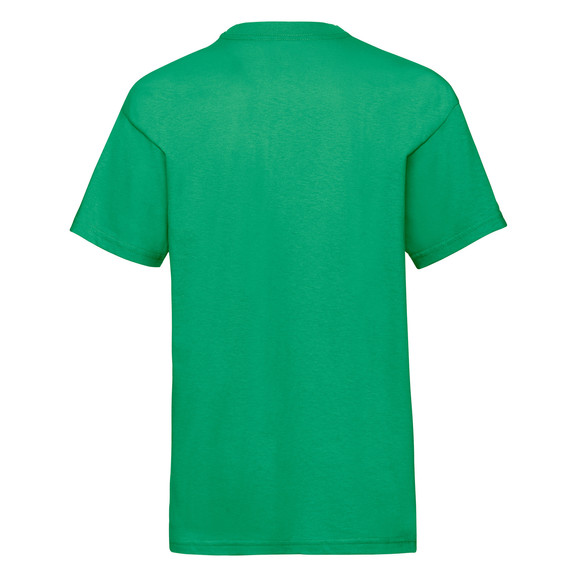 Zielona koszulka dziecięca bawełniana Fruit of the Loom