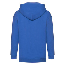 Niebieska bluza dziecięca z kapturem Zip Through Hooded Sweat Fruit of the Loom 