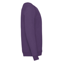 Fioletowa bluza dziecięca Raglan Sweat Fruit of the Loom 