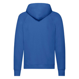 Niebieska bluza męska z kapturem Lightweight Hooded Sweat Fruit of the Loom 
