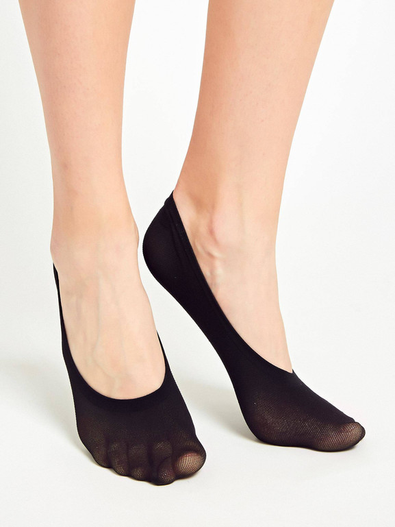 Skarpetki stopki dwupak czarne