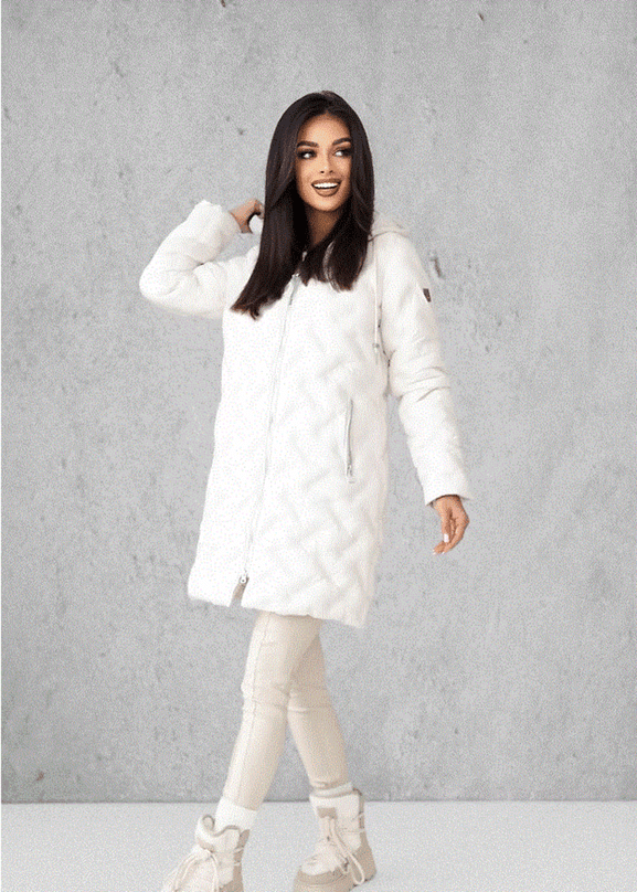 Beżowa lekka kurtka puch syntetyczny Dankoff