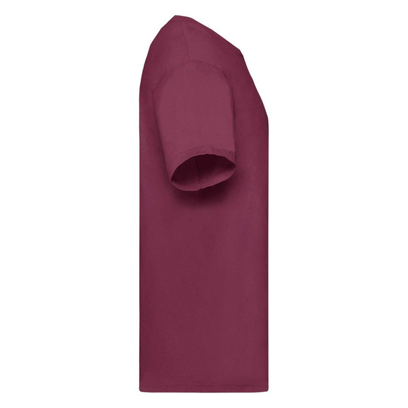 Burgundowa koszulka męska Valueweight Fruit of the Loom